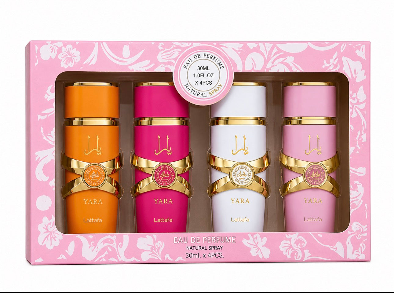 Zestaw mini perfum Yara – 4 zapachy