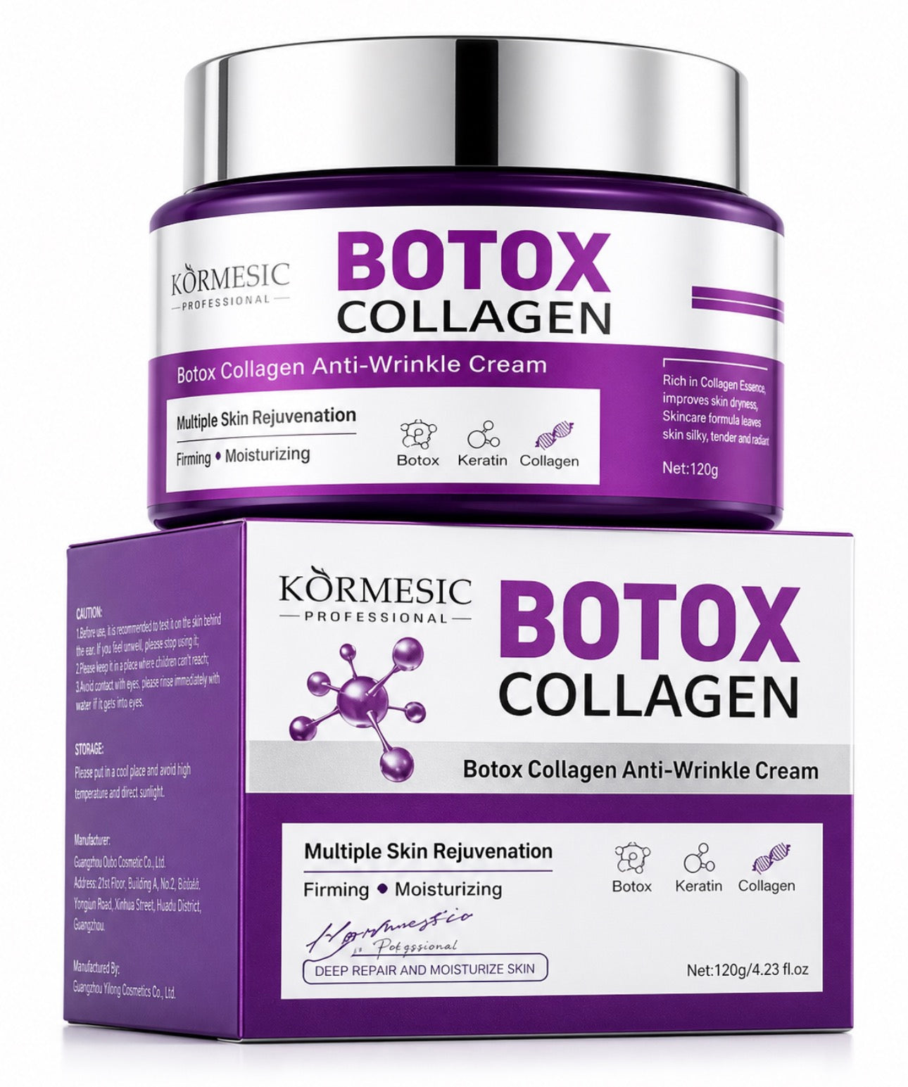 Kormesic Botox Collagen – krem przeciwzmarszczkowy
